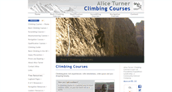 Desktop Screenshot of climbingcourse.co.uk