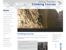 Tablet Screenshot of climbingcourse.co.uk